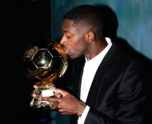 După ce a câştigat Balonul de Aur, Ousmane Dembele a fost desemnat şi jucătorul anului la gala FIFA The Best 