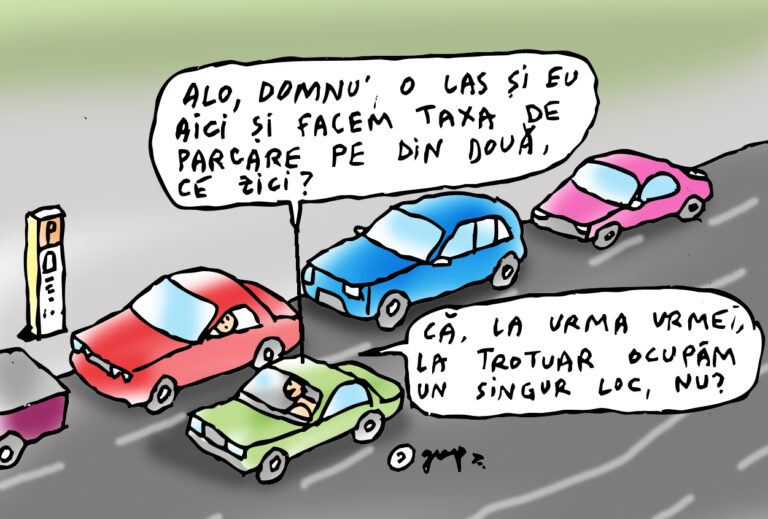 Cum să plătești taxa de parcare la jumate
