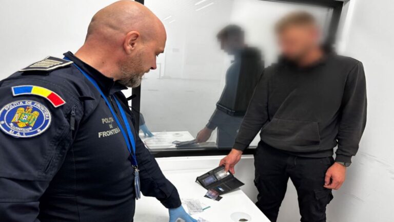 Verificare aleatorie pe Aeroportul Iași: permis fals, dosar penal