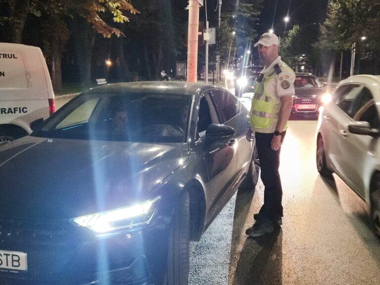 Tulcea: Sancțiuni record pentru un șofer de 25 de ani – permis suspendat 300 de zile