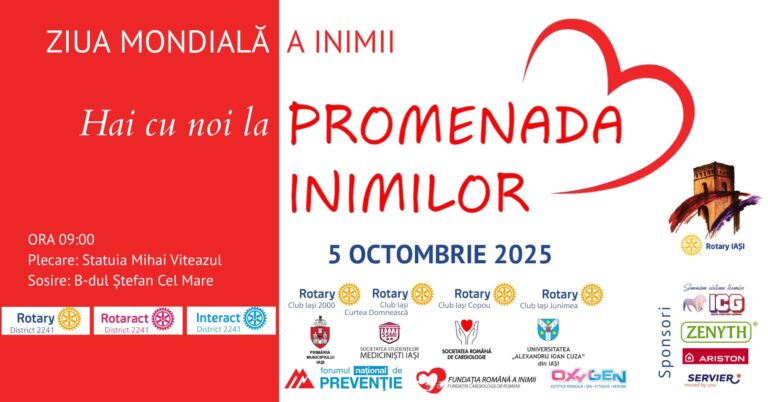 Cum să îți menții inima sănătoasă? Acțiune importantă dedicată prevenției bolilor cardiovasculare