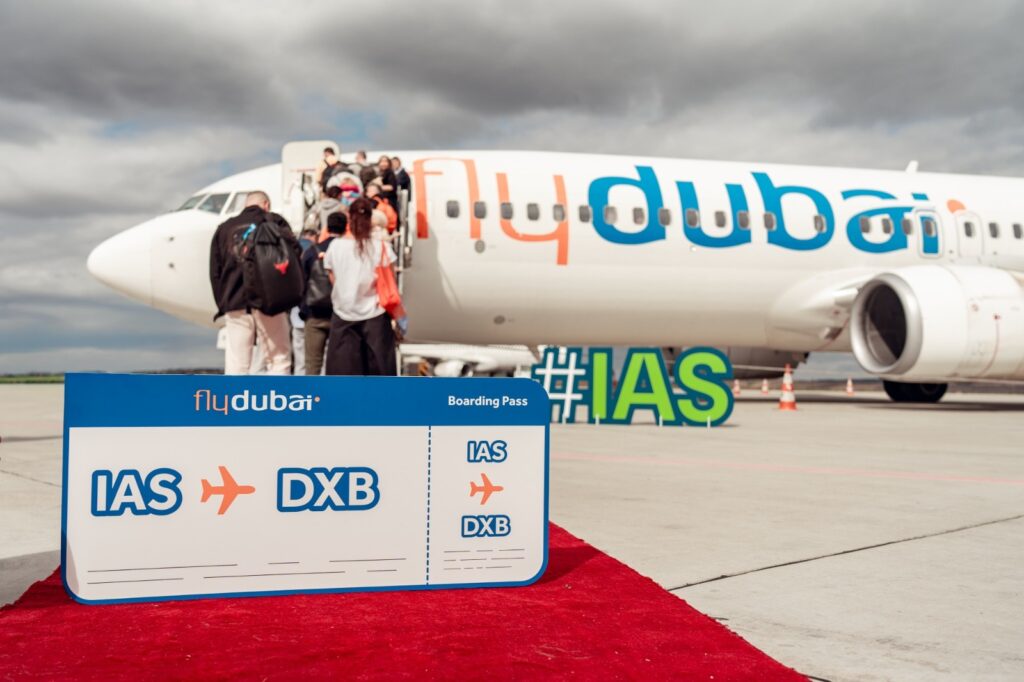  Cu avionul direct de la Iași la Dubai, un mare hub pentru lumea întreagă. Arabii urmăreau Iașul de 9 ani. Relatare de la lansarea „flydubai”