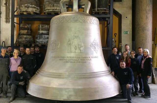 Clopotele Catedralei Mântuirii Neamului, fabricate în Austria - trei ani după boicotul AUR împotriva produselor din această țară
