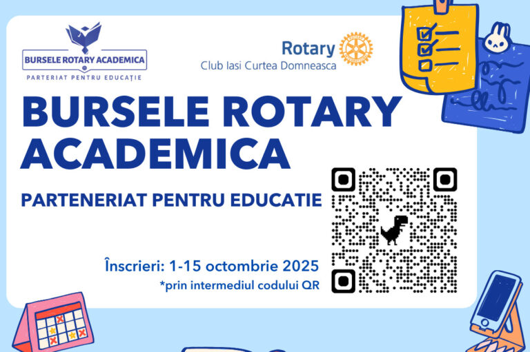 Înscrieri pentru programul de burse Rotary ACADEMICA
