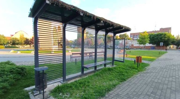 Caz bizar la Arad: Primul acoperiș verde instalat pe o stație de autobuz a fost otrăvit