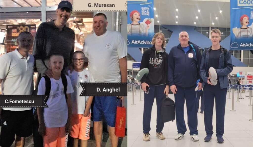  Doi frați gemeni ieșeni au plecat să cucerească America! Au 2,10 metri la 18 ani și visează să studieze la universități cunoscute și să joace în NBA!