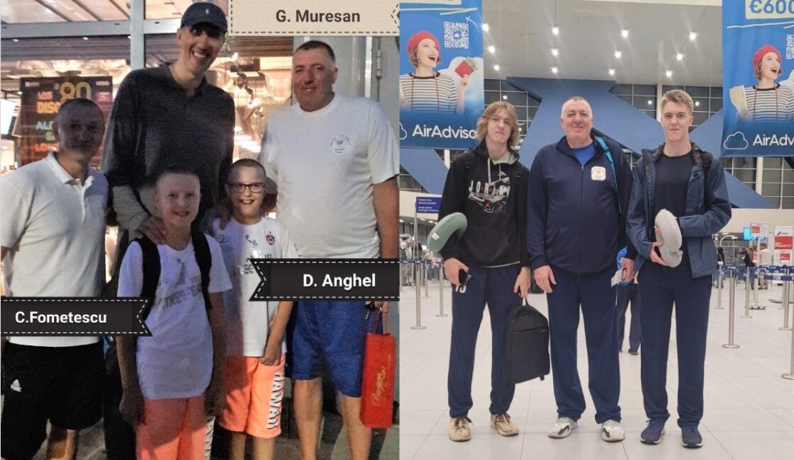 Doi frați gemeni ieșeni au plecat să cucerească America! Au 2,10 metri la 18 ani și visează să studieze la universități cunoscute și să joace în NBA!