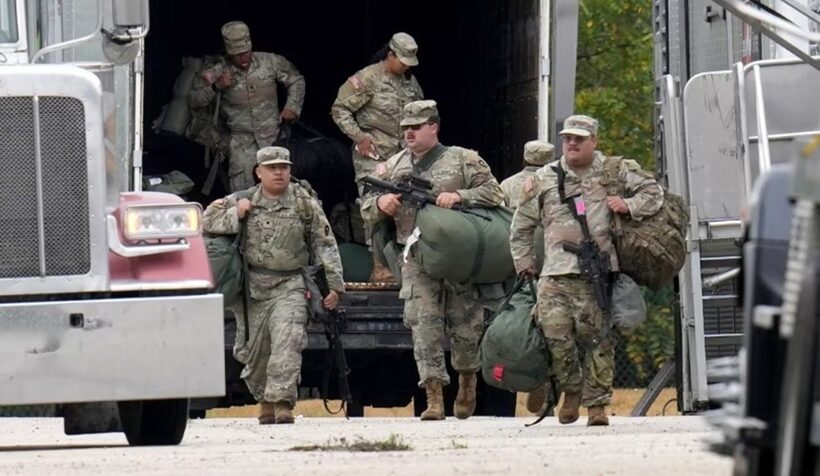  Aproximativ 500 de membri ai Gărzii Naţionale, desfăşuraţi la Chicago de Trump, în pofida opoziţiei aleşilor locali