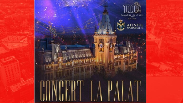 Palatul Culturii va găzdui pe 14 și 21 octombrie 2025 două evenimente muzicale