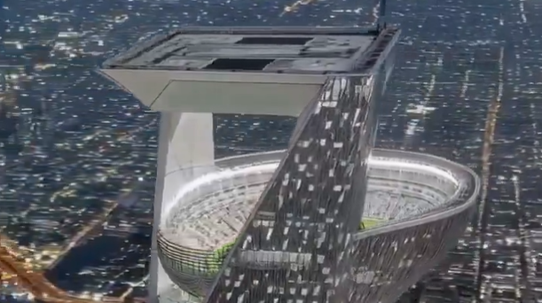 Cupa Mondială din 2034: Imagini uluitoare ale unui proiect de stadion saudit situat la 350 m altitudine