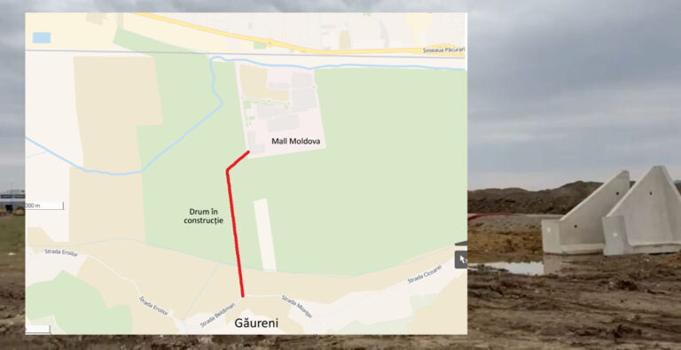 Patru firme implicate, trei tronsoane: cine se află în spatele construirii noii șosele Miroslava - Mall Moldova prin satul Găureni și când va fi gata?