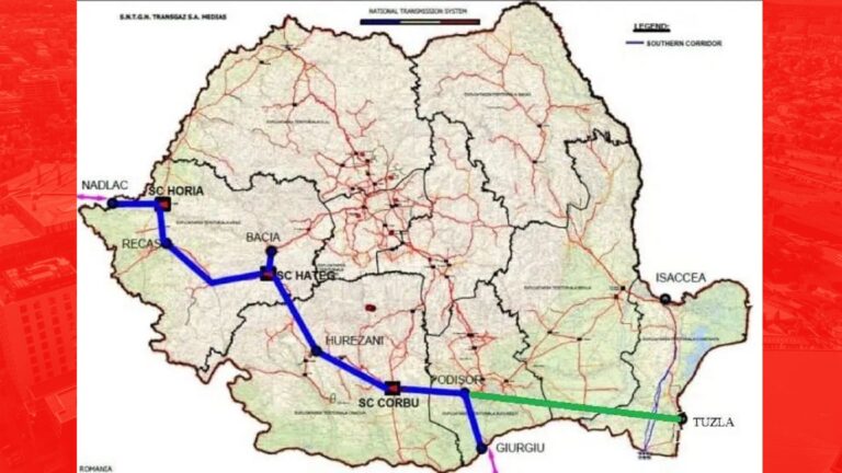 Transgaz a finalizat și pus în funcțiune conducta Tuzla – Podișor, care va prelua gazele din Marea Neagră
