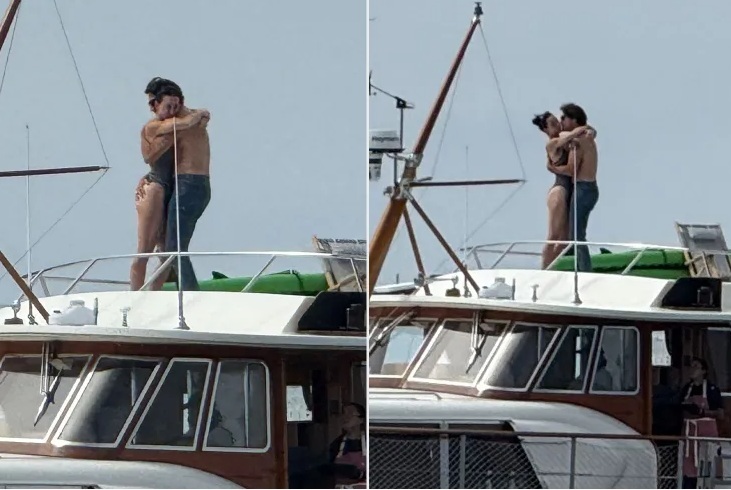  Katy Perry și fostul premier al Canadei Justin Trudeau, surprinși sărutându-se pe un iaht în California