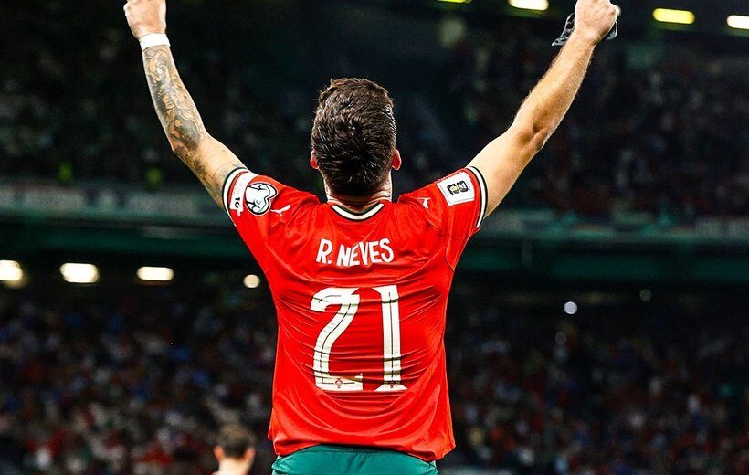  Ruben Neves a marcat golul vieții purtând numărul prietenului său dispărut, Diogo Jota