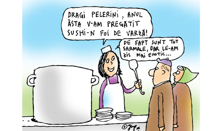 Supriză culinară pentru pelerini