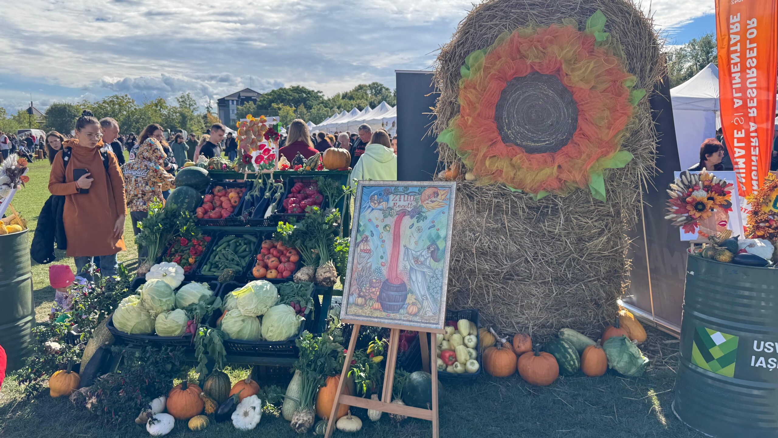 Iașul sărbătorește gustul autentic la „Zilele Recoltei”. Produse locale de la 90 de producători, pe Arena USV din Copou