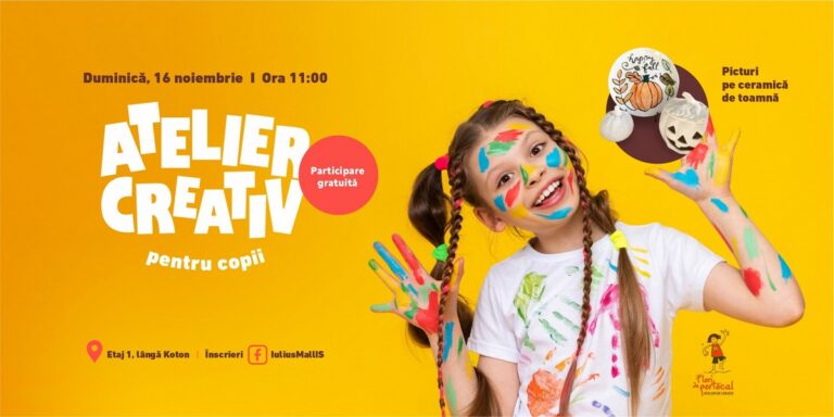 Joacă, știință și creativitate – distracția celor mici începe în weekend la Iulius Mall Iași!