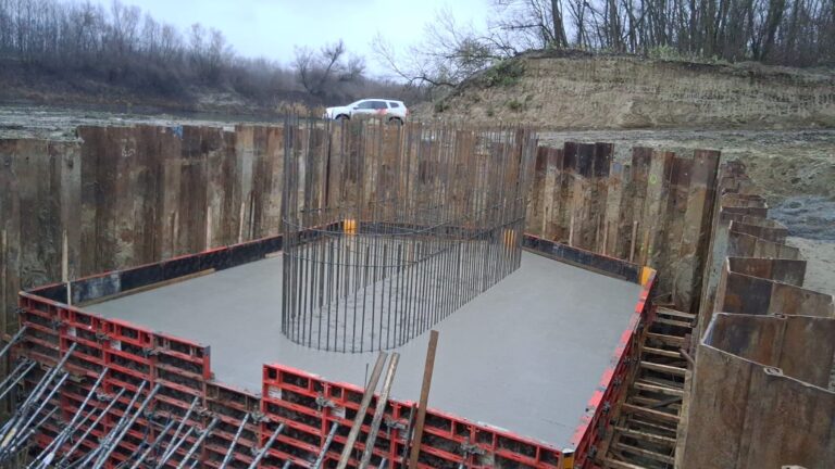 Podul de la Ungheni, parte din A8, intră în faza lucrărilor structurale - FOTO