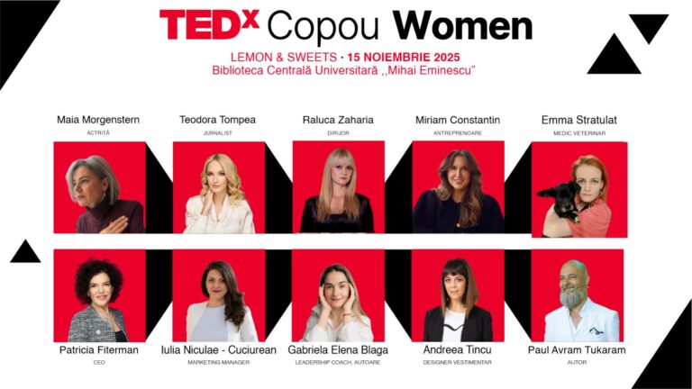 TEDx Copou Women revine la Iași cu o nouă ediție plină de inspirație! (P)