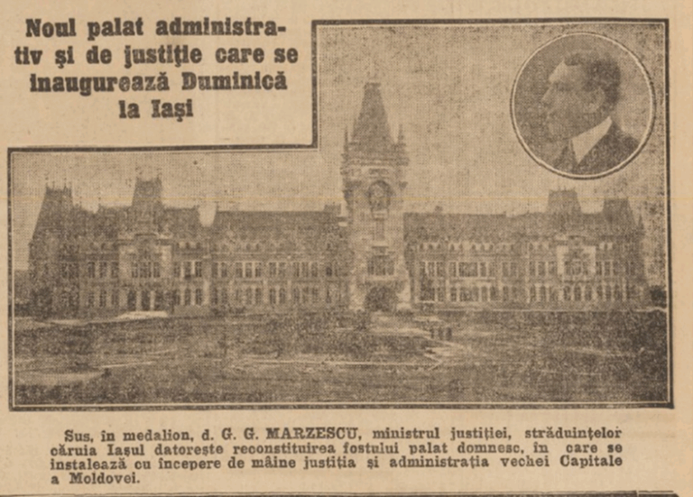 Patru schelete au fost descoperite sub Palatul de Justiție. „La o adâncime de 7 metri, s’au dat de niște ruine, formate din cărămizi și lemnărie”