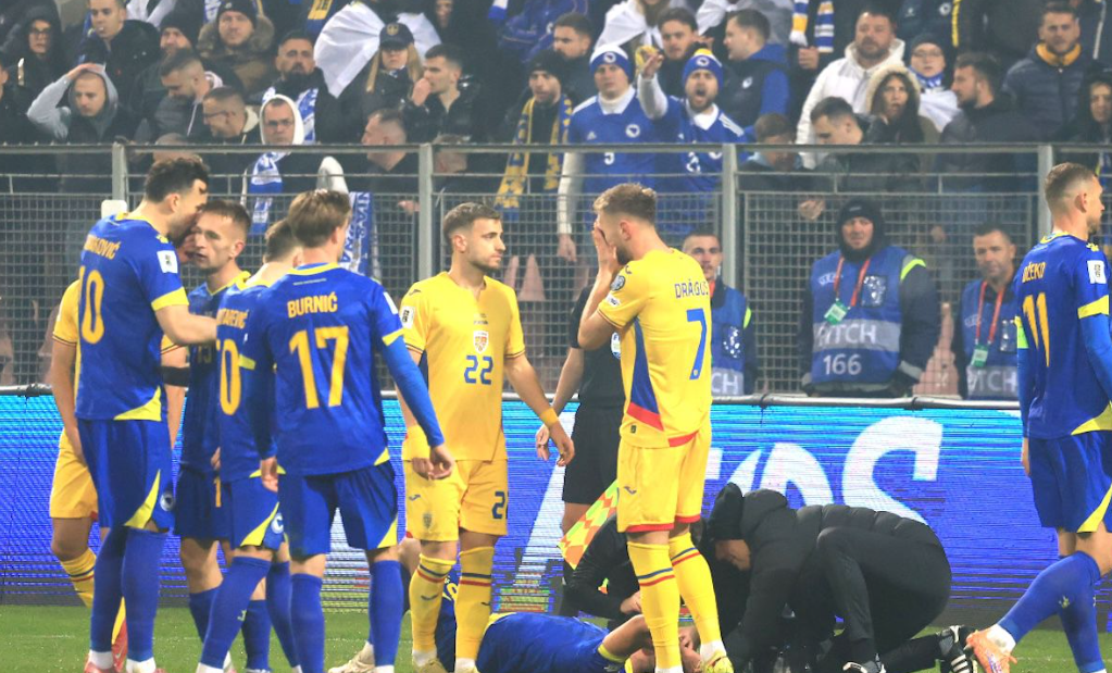 România pierde în Bosnia și ajunge la baraj – misiune aproape imposibilă pentru Mondial