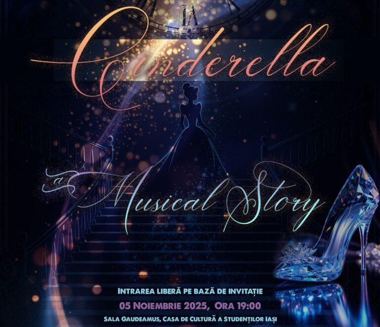 100 de artiști și 25 de coordonatori dau viață musicalului „Cenușăreasa”, la Iași
