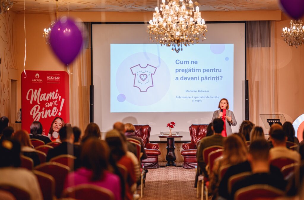  Eveniment gratuit pentru părinți organizat de Rețeaua Medicală Arcadia: „Bebe, mami & tati: bucuria primilor ani”