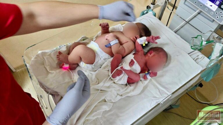 Un bebeluș uriaș, record în ultimii 14 ani, adus pe lume în județul vecin - „E primul nostru copil și foarte dorit”