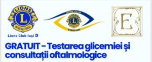 De Ziua Mondială a Diabetului, consultații oftalmologice și testări de glicemie gratuite la Iași