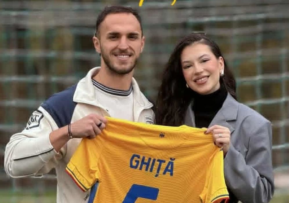  Cleopatra l-a întâlnit pe Ghiţă la portiţă: Artista Cleopatra Stratan s-a întâlnit cu fundașul echipei naţionale Virgil Ghiţă 