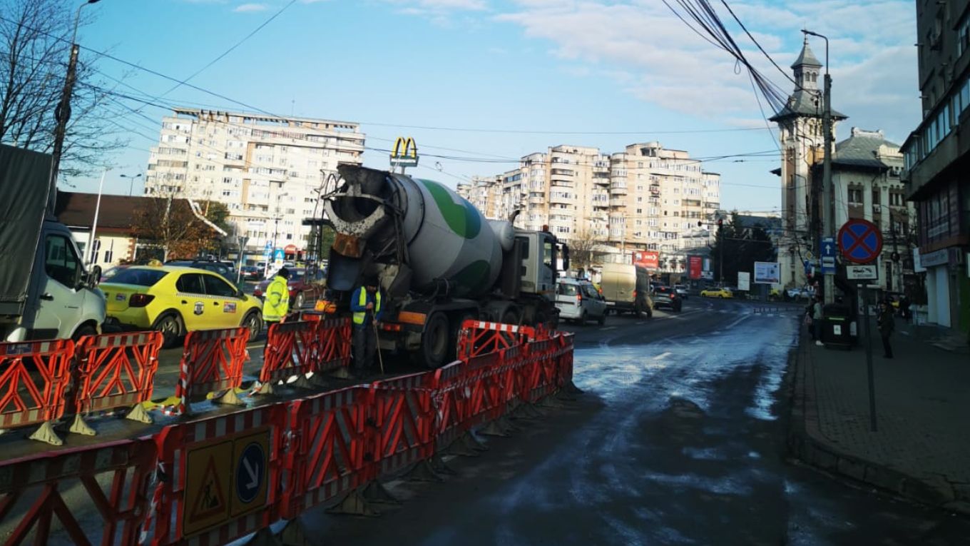 Lucrările la conducta de gaze naturale din zona Gării, afectează circulația autobuzelor. Modificări importante pe mai multe trasee