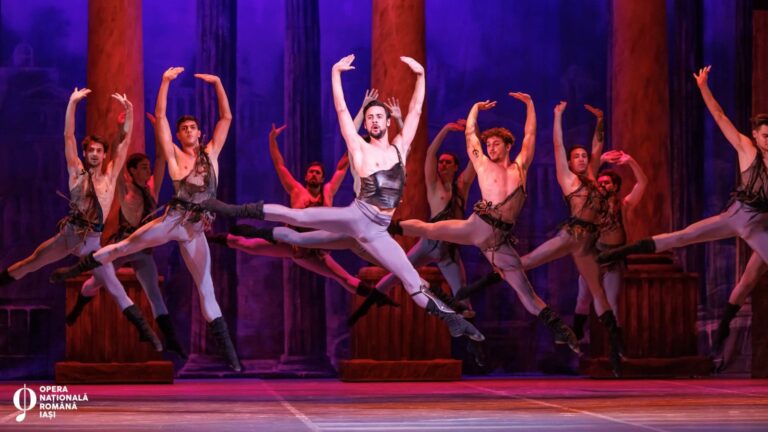 Gladiatorul „Spartacus”, pe scena Operei ieșene. Prima premieră a stagiunii 2025-2026. „Este un lux pentru lumea coregrafică”