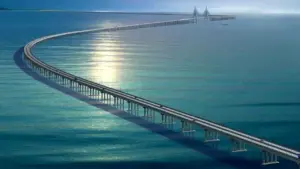 VIDEO | Cum arată cel mai lung pod din lume? Este nevoie de două ore de mers cu mașina pentru a fi parcurs integral