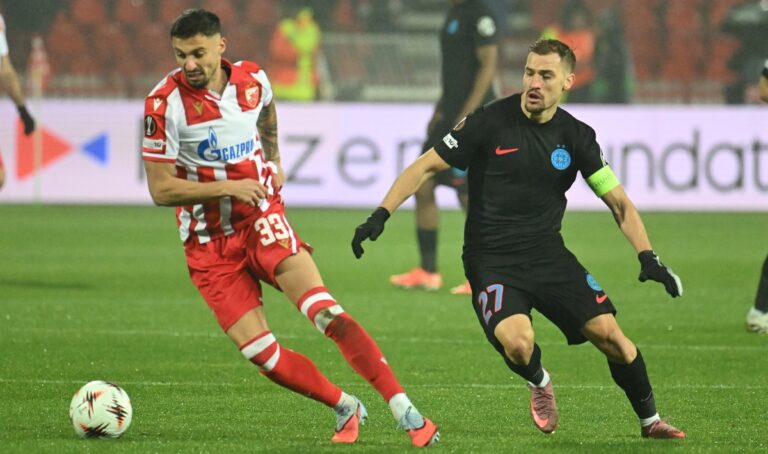 O nouă rușine servită României de echipa lui Becali - Cu un om în plus 70 de minute, FCSB a pierdut la Belgrad, cu Steaua Roșie