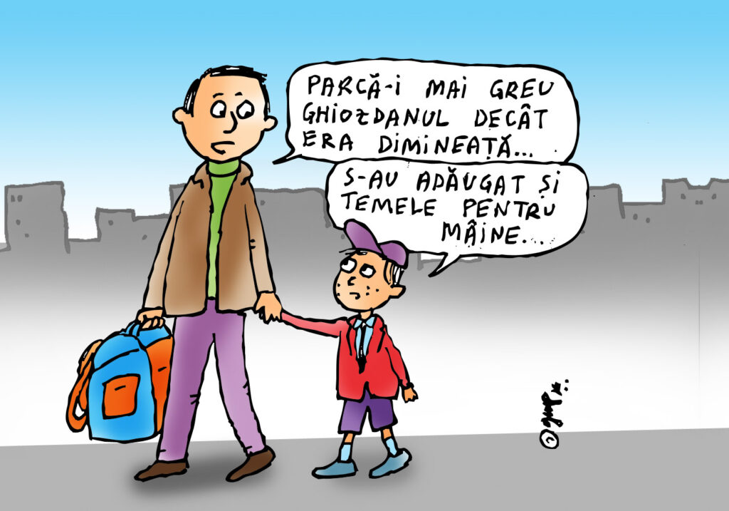  Viață de școlar – teme multe, timp puțin