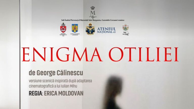 Premiera spectacolului „Enigma Otiliei”, trei seri cu casa închisă la Ateneul Național din Iași