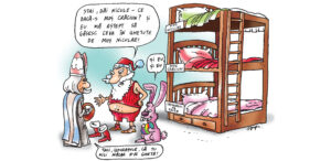 Ce face Moș Crăciun în dimineața zilei de Moș Niculae