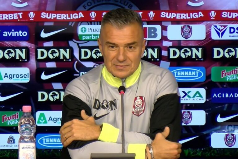 Victorie importantă pentru Daniel Pancu în Superliga. CFR Cluj a învins Csikszereda cu 3-1