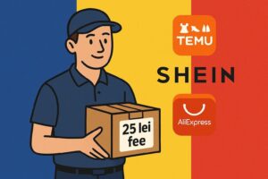 Taxa pe coletele mici de pe platforme precum Temu, Shein sau AliExpress: România a adoptat legea, dar aplicarea întârzie