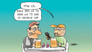 Doi la o bere și-un telefon