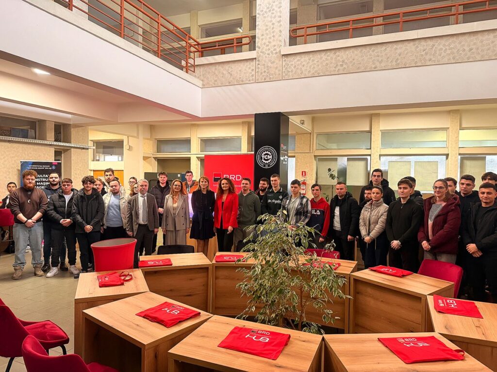  BRD și TUIASI au inaugurat un nou hub pentru activități universitare și colaborare cu mediul economic