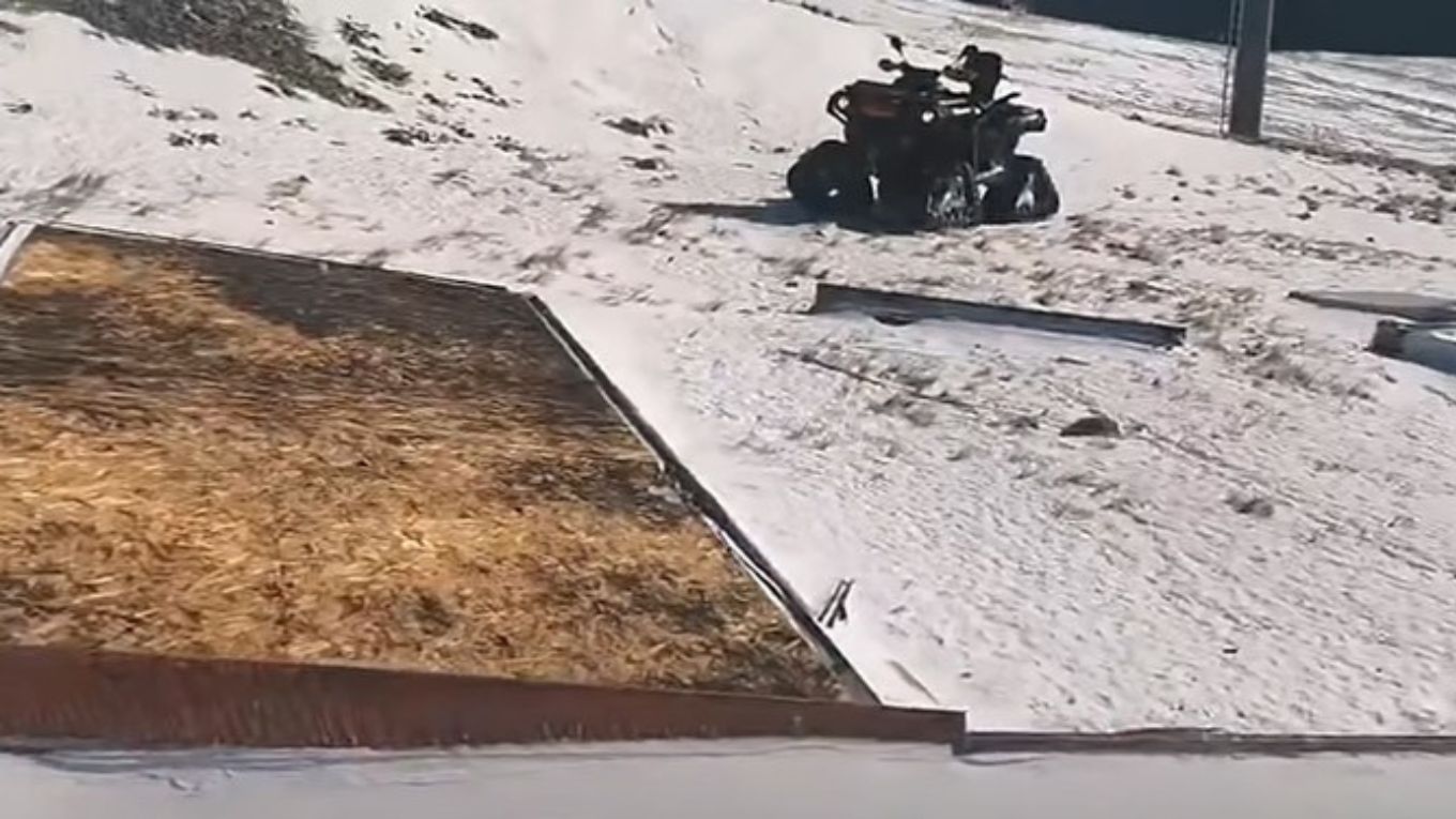 VIDEO | Cabinetul medical al Serviciului Public Salvamont Gorj, spulberat de viscol