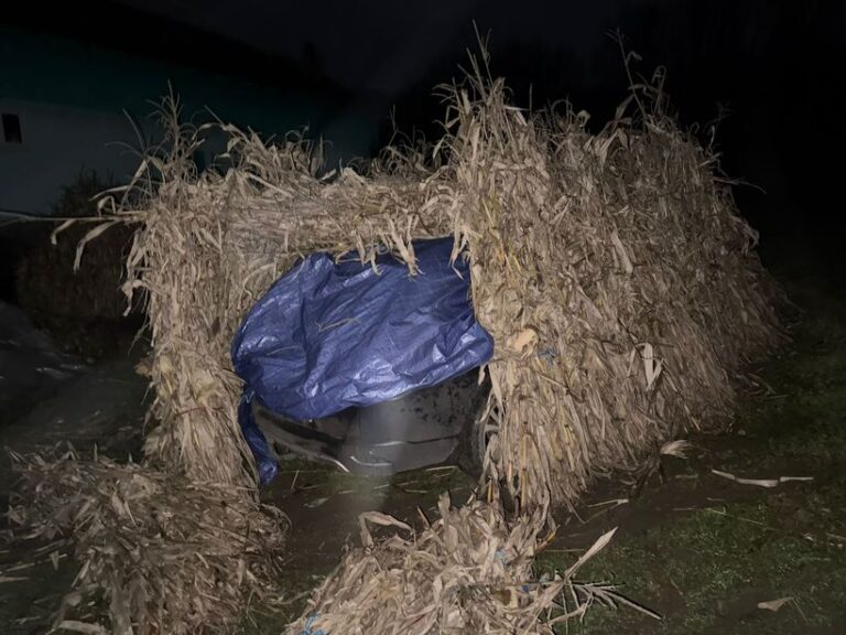 Botoșani: biciclist ucis în trafic, șoferul fugar și-a ascuns mașina sub o prelată