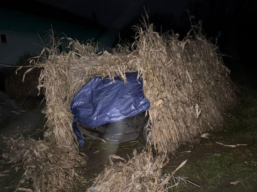 Botoșani: biciclist ucis în trafic, șoferul fugar și-a ascuns mașina sub o prelată