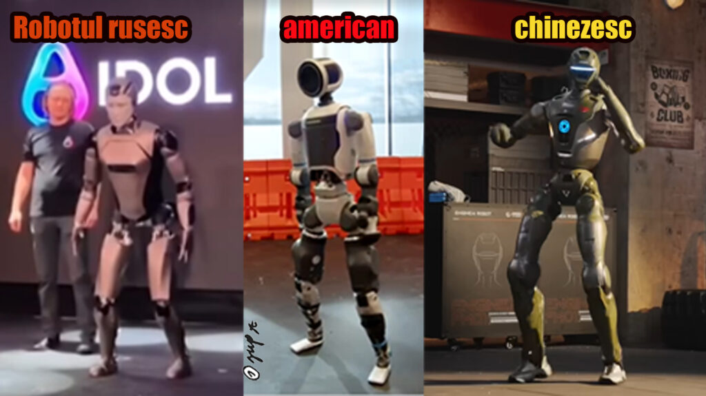  Războiul humanoizilor: Rusia, SUA și China în cursa roboților inteligenți – video