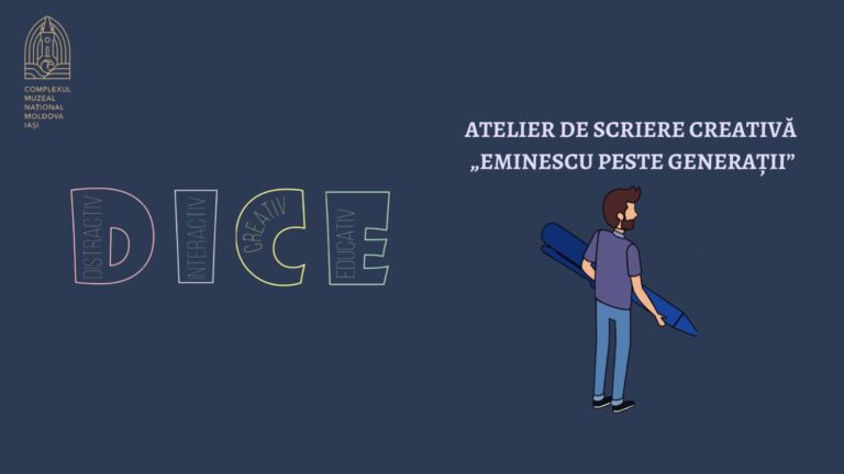 Atelierul de scriere creativă „Eminescu peste generații”, la Palatul Culturii din Iași, de Ziua Culturii Naționale