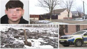 Crimă teribilă în județul Timiș. Adolescent de 15 ani, ucis și îngropat în curtea unei case, de prietenii săi