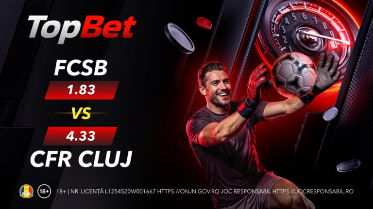 De la bătălia pentru titlul la cea pentru play-off. FCSB este favorită la pariuri în derby-ul cu CFR Cluj (P)