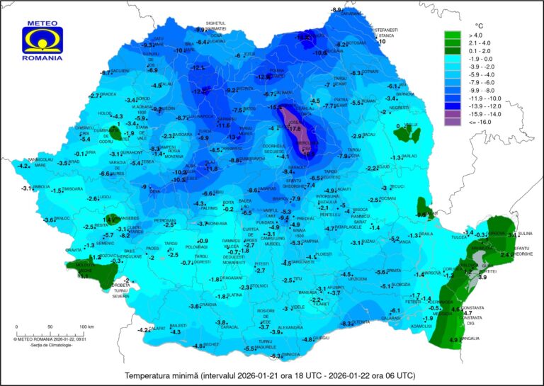 Iașul a scăpat momentan de ger. Se întorc de azi ninsorile?