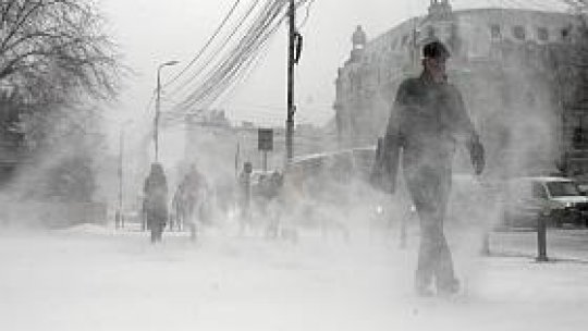 Ger accentuat la Iași și în nordul Moldovei. Cod galben de temperaturi extrem de scăzute